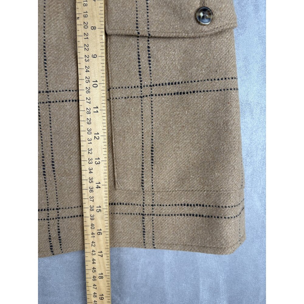 Madewell Plaid Cargo Mini Skirt Size 4 - Picture 9 of 9